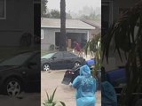 Sudden Flooding Hits San Diego, California, USA
