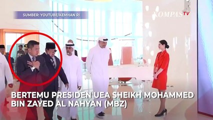 Aksi Mayor Teddy dan Paspampres Kawal Prabowo Saat Kunjungi UEA