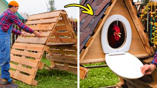 Best Out of Waste: Old Pallet Projects For Your Backyard ️