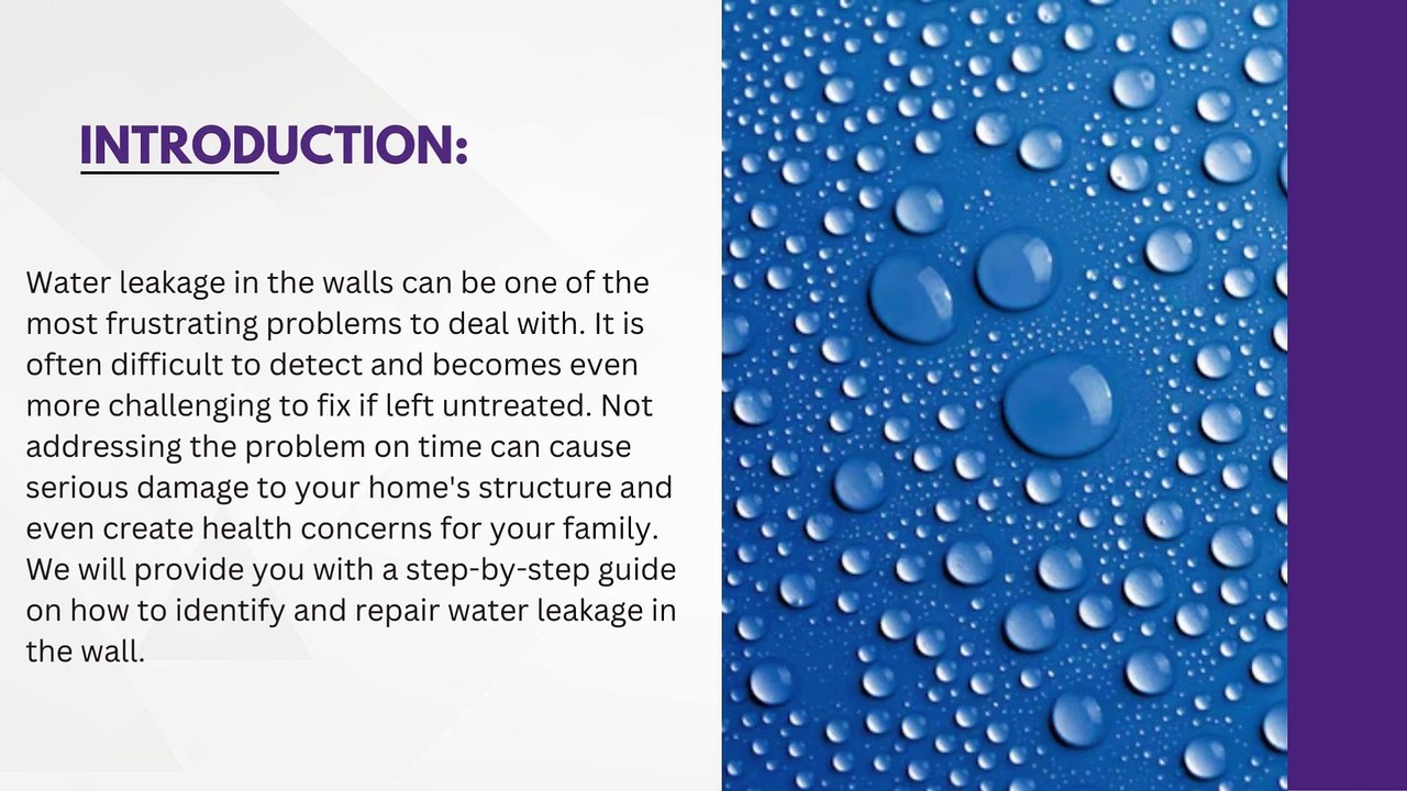 Essential Tools And Techniques For Fixing Wall Leakage  (1)