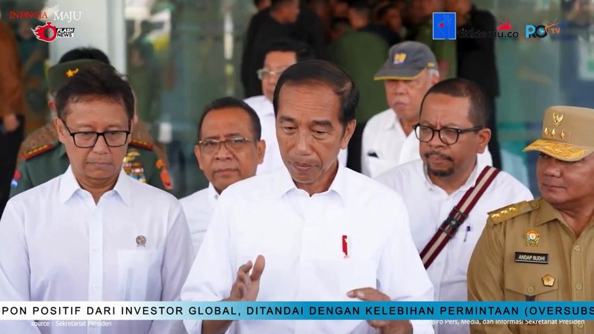 Keterangan Pers Presiden Jokowi, Respons Cepat atas Banjir Lahar Dingin di Sumatra Barat