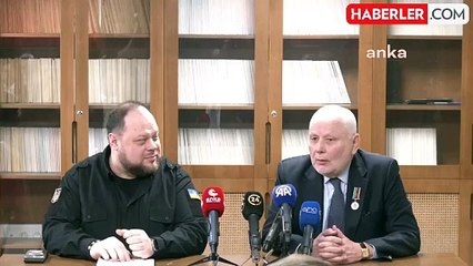 Ukrayna Parlamento Başkanı Ankara'da Kırım Tatarları'nı Anma Etkinliğine Katıldı