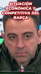 Xavi, sobre como va a competir el Barça en el futuro