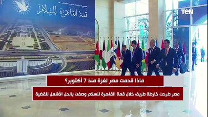 ماذا قدمت مصر لغزة منذ 7 أكتوبر ؟