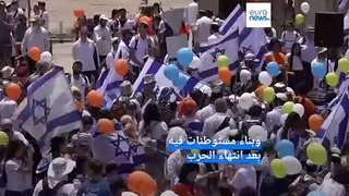 شاهد: مسيرة للمستوطنين في سديروت جنوب إسرائيل تدعو إلى احتلال غزة مجدداً مع انتهاء الحرب