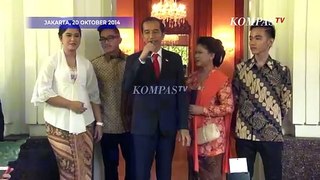 ARSIP KOMPASTV - Momen Pertama Kali Gibran Rakabuming Dikenalkan Presiden Jokowi ke Media