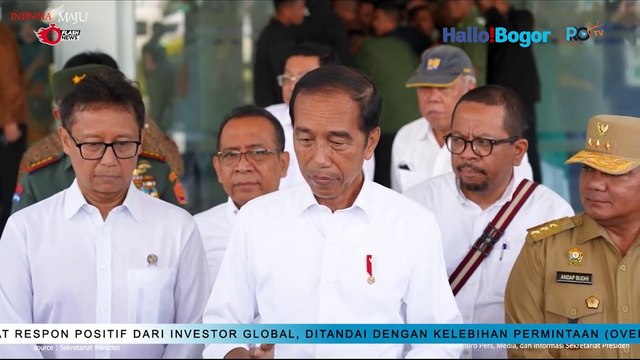 Keterangan Pers Presiden Jokowi: Pantau Banjir Lahar Dingin di Tanah Datar,  dan Anggota OECD
