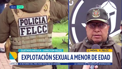 Rescate de dos menores de edad de explotación sexual