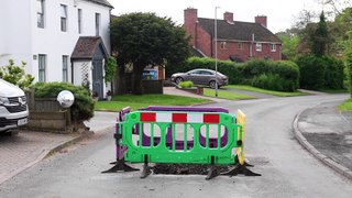 Large pothole in Bobbington causing ongoing concern with residents