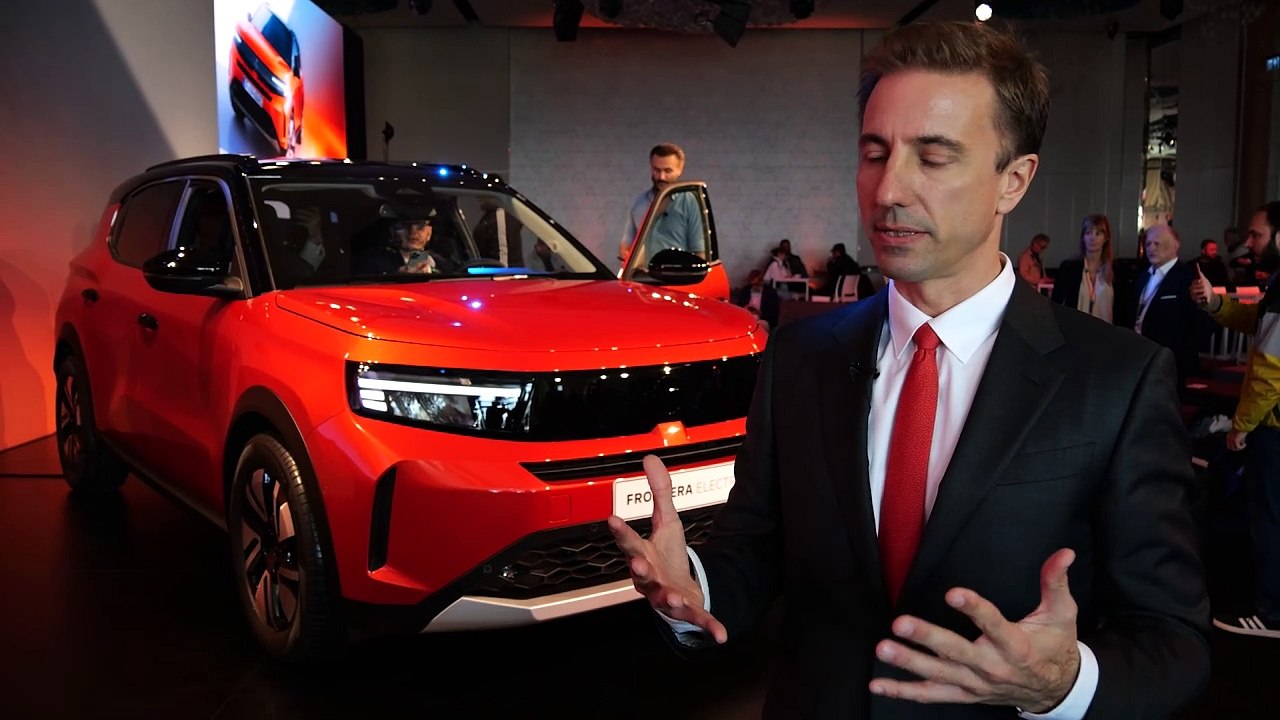 Opel Frontera – Weltpremiere in Istanbul