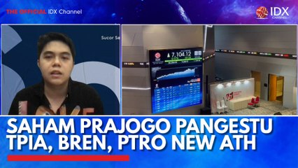 Saham Prajogo Pangestu TPIA, BREN, PTRO New ATH