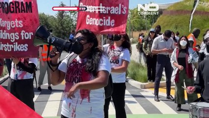 Activists disrupt Google conference to protest against ties to Israel