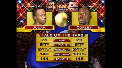 Zab Judah vs Demarcus Corley - HBO 7-20-2003