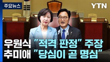 내일 국회의장 후보 경선..."어차피 추미애" "형님이 적격" / YTN