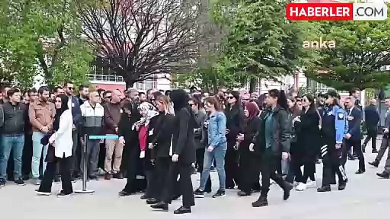 Yozgat'ta Kalp Krizi Geçiren Polis Memuru İçin Tören Düzenlendi