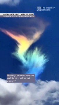 Une spirale multicolore dans le ciel : quel est cet étrange phénomène ?