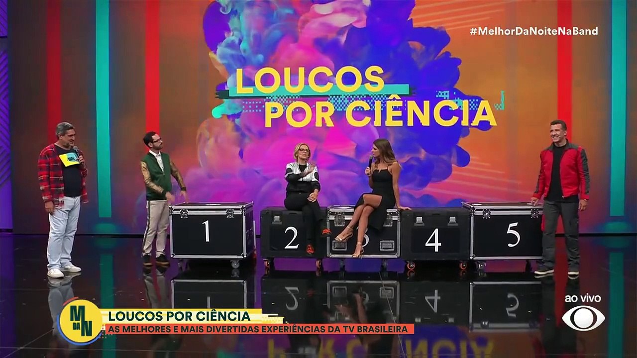 Loucos por Ciência confudem plateia com truque de cores
