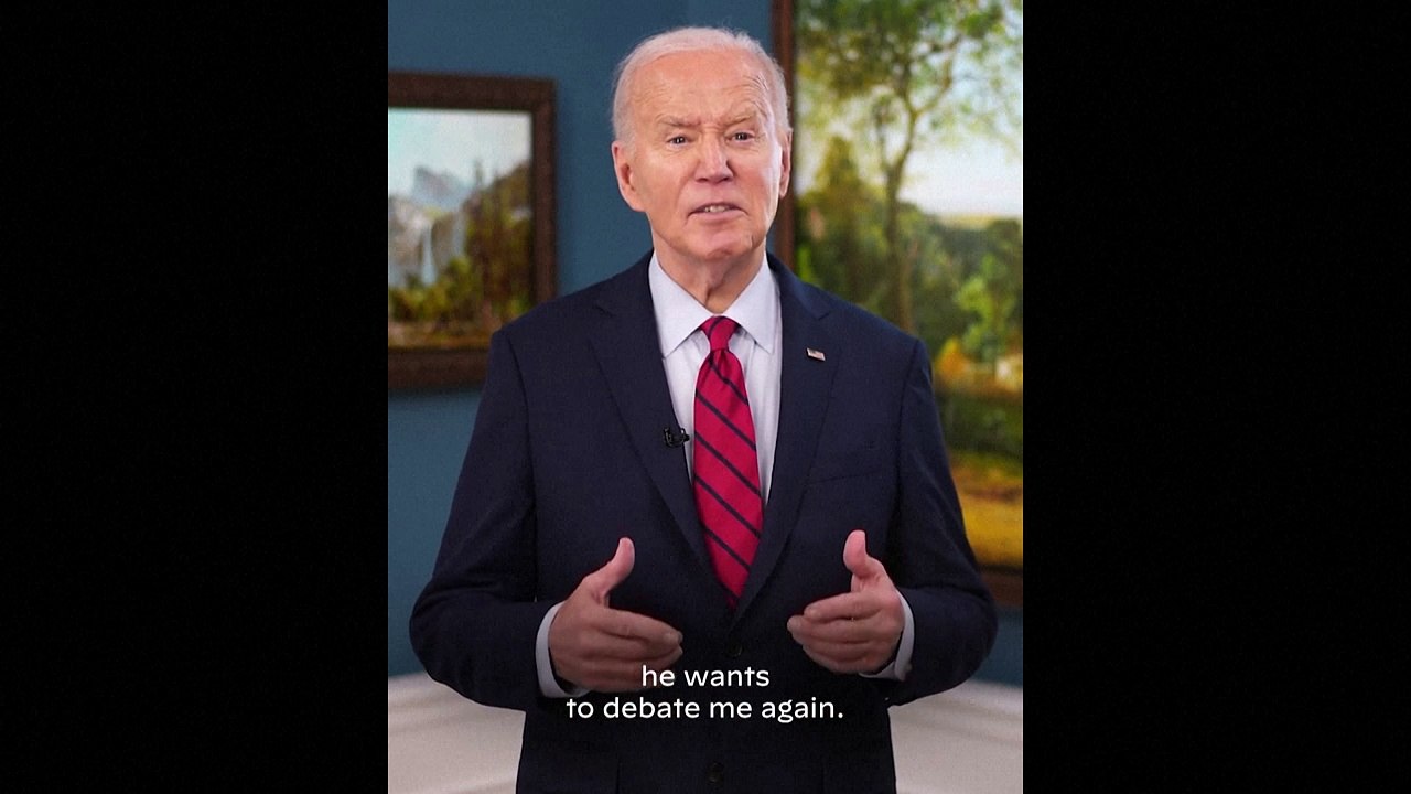 Biden und Trump wollen in zwei TV-Duellen gegeneinander antreten