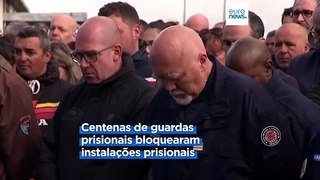 Caça ao homem em França depois de emboscada a carrinha celular que matou dois guardas prisionais