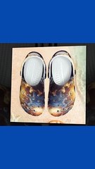Galaxy Crocs: Where Function Meets Fashion #GalaxyCrocs #SpaceShoes