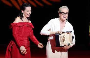 メリル・ストリープ、カンヌ国際映画祭で名誉パルムドールを受賞