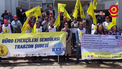 BES TRABZON ŞUBESİ: "İKTİDAR SÖZDE TASARRUF PROGRAMIYLA KAMU EMEKÇİLERİNİN KAZANILMIŞ HAKLARINA GÖZ DİKMEKTEDİR"