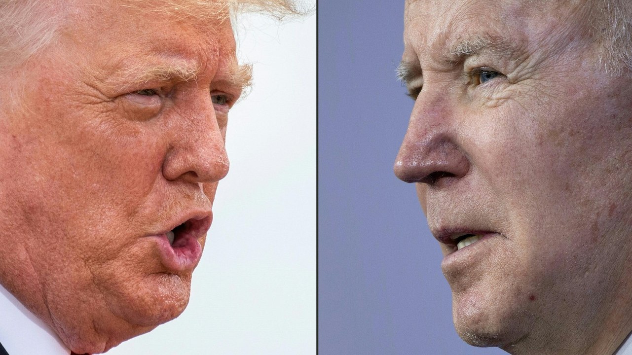 Biden und Trump wollen in zwei TV-Duellen gegeneinander antreten