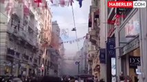 İstiklal Caddesi'nde bir iş yerinde yangın çıktı! Ekipler olay yerine sevk edildi, polis bölgeyi boşaltıyor