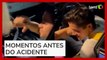 Vídeo mostra como estava motorista de Porsche antes de batida que matou homem em SP