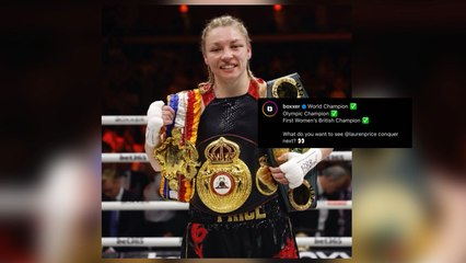 Lauren Price becomes Wales’s first female world champion boxer: A true champion representing her nation