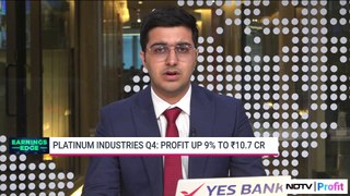 Platinum Ind Q4: Major Customer Revenue At 43% | NDTV Profit