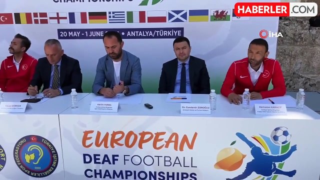 Türkiye, 10. İşitme Engelliler Avrupa Futbol Şampiyonasına ev sahipliği yapacak