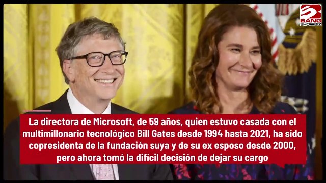 Melinda Gates dejará la Fundación Bill y Melinda Gates después de casi 25 años