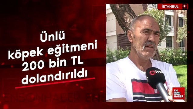 Köpek eğitmeni Dede Alptekin'e emlakçı darbesi: 200 bin TL dolandırıldı