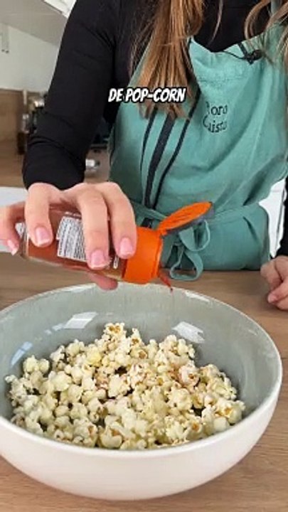 Le pop corn salé pour l’apéro c’est la base