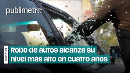 Robo de autos se dispara y alcanza nivel más alto en cuatro años: AMIS