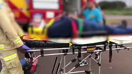 Colisão entre Mobi e moto deixa motociclista ferido no São Cristóvão