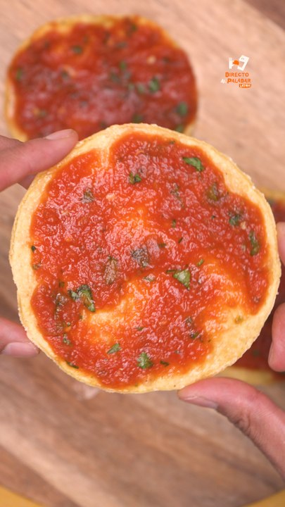 Salsa roja para tostadas de Monterrey