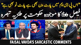 Faisal Vawda's sarcastic comments on current government