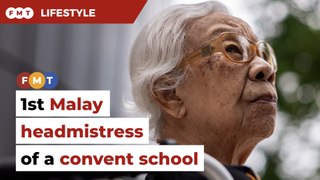 Ramlah Mohamed, 1st Malay headmistress of a Convent school