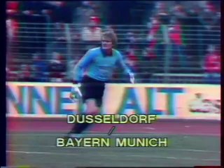 FORTUNA.DUSSELDORF  -  BAYERN.MUNICH  - 1978 -  SAISON  1978/1979 -