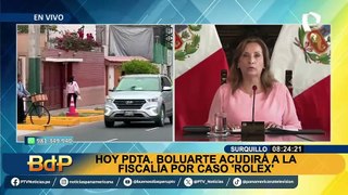 Dina Boluarte declarará nuevamente hoy ante la Fiscalía de la Nación por el Caso Rolex