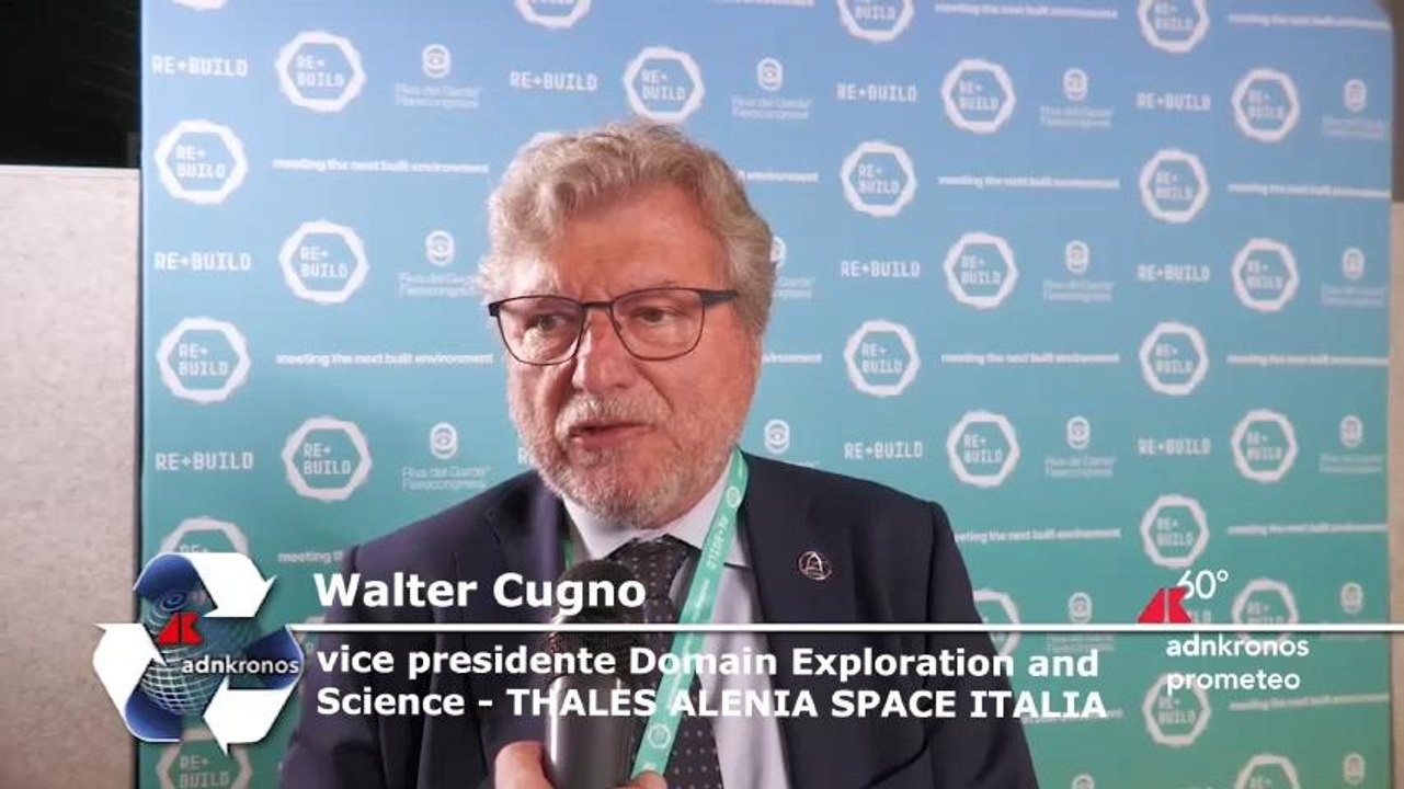 ReBuild 2024, Cugno: "Coinvolgimento aziende non space valore aggiunto a programmi spaziali"
