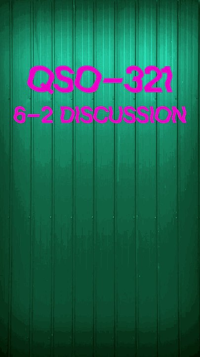 Achieving Harmony: QSO 321 6-2 Discussion Guide