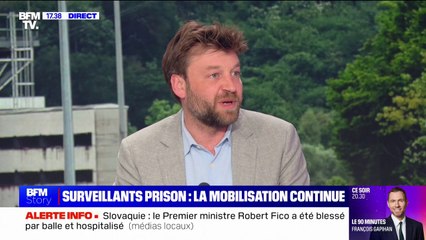 Fourgon pénitentiaire attaqué: l'intersyndicale annonce reconduire l'opération "prison morte" ce jeudi