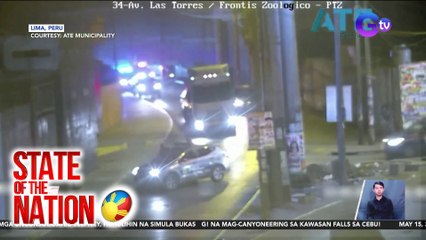 WORLD NEWS | Driver na tumangay sa isang truck, hinabol ng mga pulis | SONA