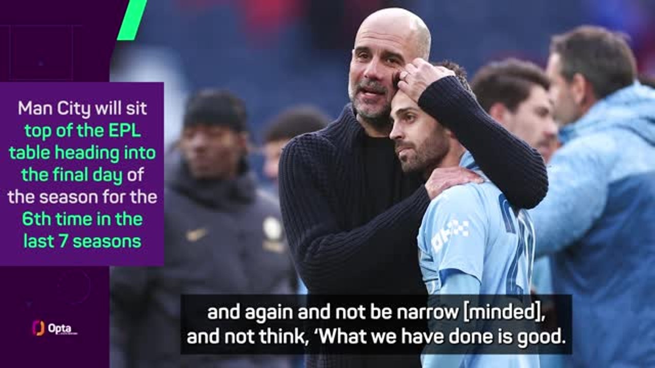 Pep credits City's Barcelona-esque mentality for their success