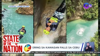Canyoneering sa Kawasan falls sa Cebu | SONA