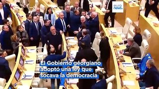 Josep Borrell denuncia la 'ley rusa' de Georgia y exige su retirada