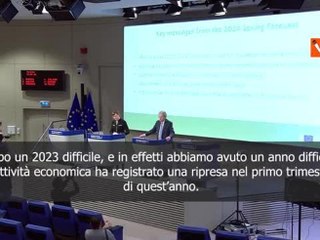 Gentiloni: "Su crescita economica in Ue notizie moderatamente buone"